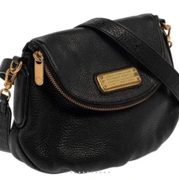 Marc By Marc Jacobs - Black & Gold Cross Body Bag - Picture 1 of 2